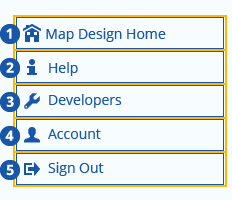 Map Designer Navigation
