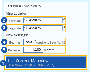 Map Designer Opening View